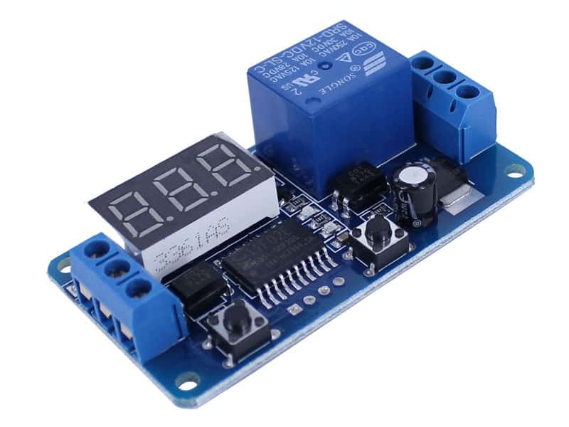 12V Delay Timer Relay | Oznium