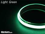 COB Dotless LED Strip Lights - Light Green