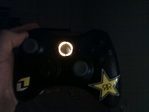0603 Surface Mount LEDs yellow ring of light on this custom ROCKSTAR controller i made.