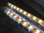 15 Super Bright Tri-Chip LEDs evenly spaced over 20 inches to provide a crisp, even glow dispersion. 