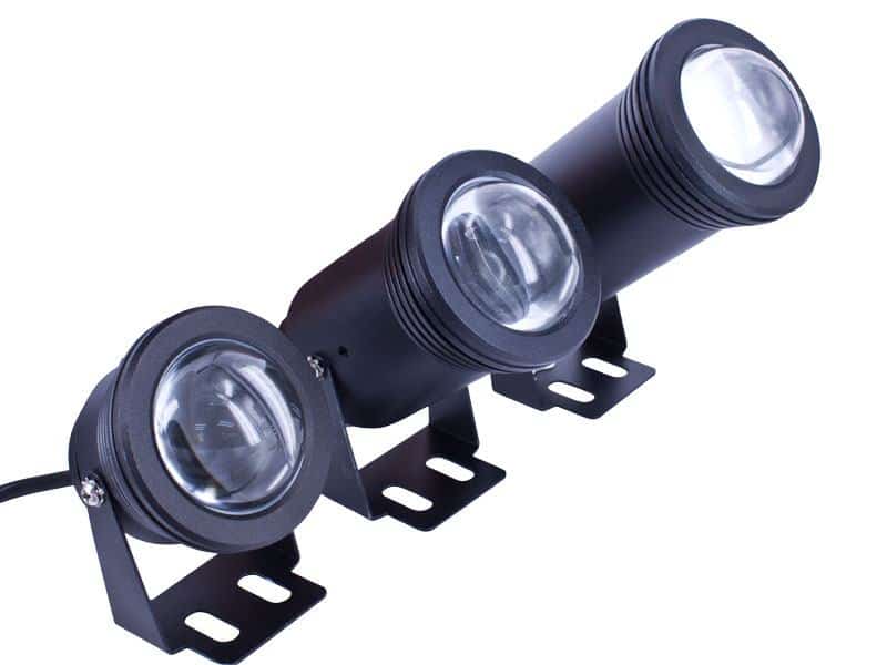 LED Autolamps large square spot 8100 lumen work light 9x 10W LEDs 12/24V 
