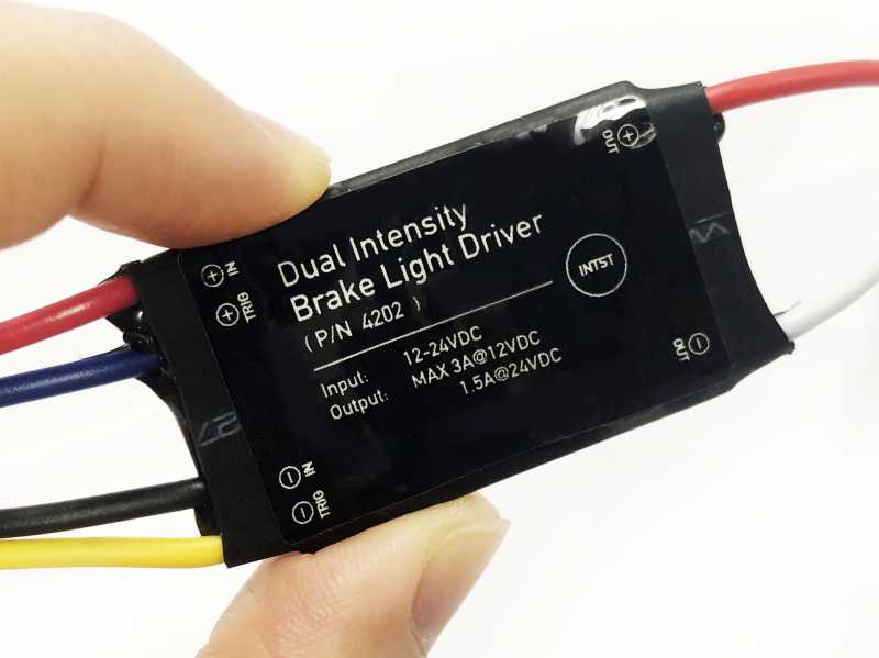 Dual Intensity Brake Light Driver