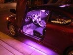 FlowLighting Cold Cathode Kits Interior: Purple cathodes, Underbody: Inferno Kit