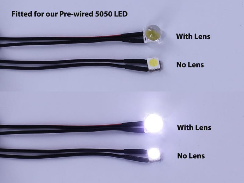 Buy LED | 5050 SMD LED Lens | Oznium