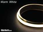 COB Dotless LED Strip Lights - Warm White