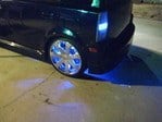 Beefy LED Strips 1 9" strip behind the wheel